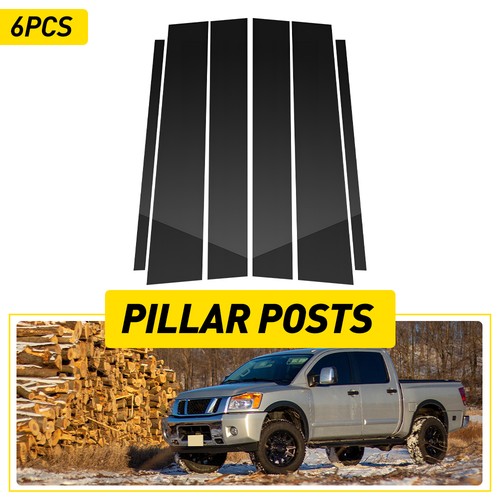 Glossy black pillar - black,