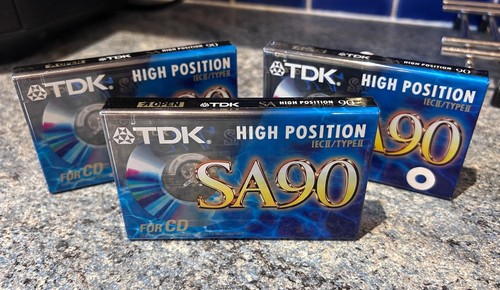 Tdk sa90 audio cassettes - tdk,