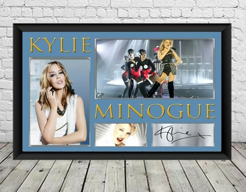 Kylie minogue signed photo - minogue,