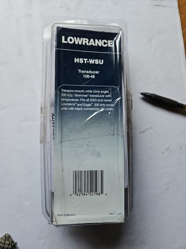 Lowrance 106 hst wsu - 106-48, hst-wsu