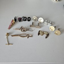 Mixed Bundle Mostly Vintage. Cufflinks And 2 X Stratton Tie Clips. Mixed Bundle 