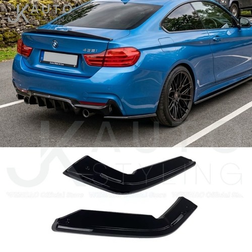 Gloss black rear spats - gloss, for