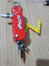 Chupa Chups Kit Pop Utility Pen pencil ruler eraser magnifier and sucker holder