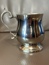 Pewter Childs Christening or Baptism Cup