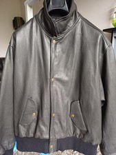 Men's Chevignon Calf Leather Jacket  Size L/XL