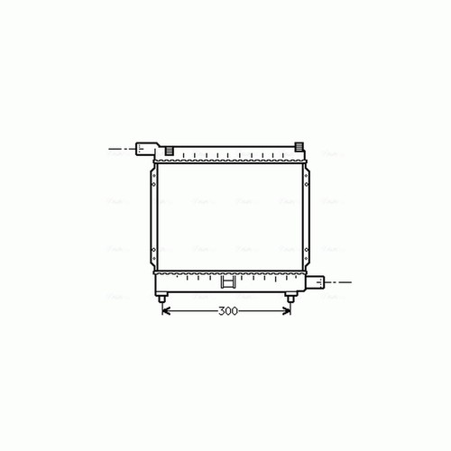 Radiator for mercedes coupe - for,
