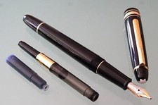 MONTBLANC MEISTERSTÜCK, Beautiful CARTRIDGE FOUNTAIN PEN 145 Nib M, CHOPIN, CLASSY EXCELLENT!