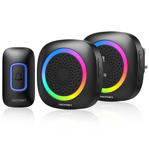 Tecknet wireless doorbell - doorbell, plug