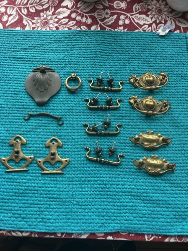 Antique drawer handles - drawer, locks