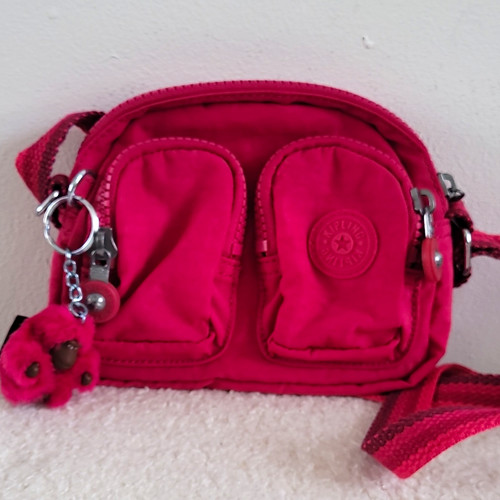 Kipling eefje pink - eefje, nylon