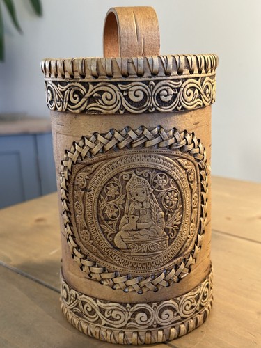 Vintage siberian folk art - siberian,