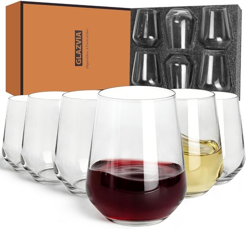 Glazvia stemless wine - stemless,