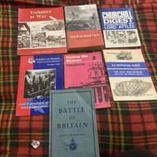 7x Vintage BRITISH WORLD WAR