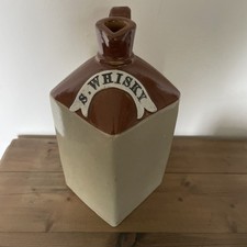 Stoneware Scotch Whisky Bottle