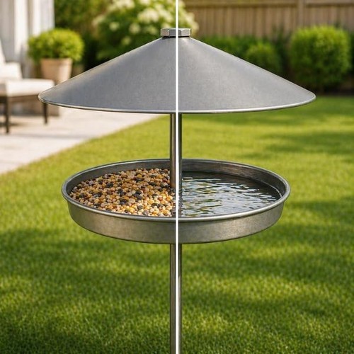 Garden bird bath outdoor - garden,