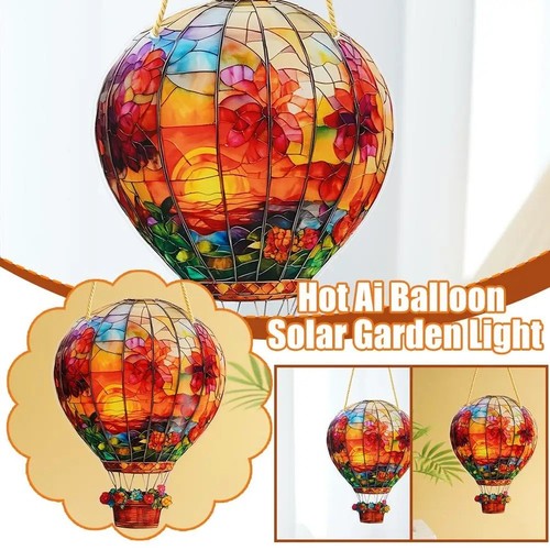 Hot air balloon solar - ,