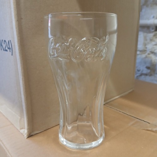 Coca cola half pint glasses - cola,