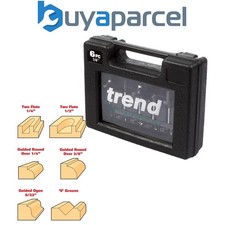 Trend 6 Piece 1/4 Inch Shank