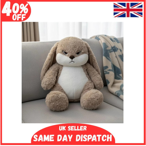 Angry rabbit plush - rabbit,