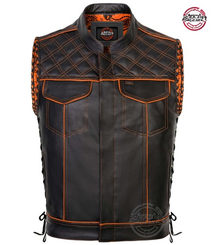 Blacktop leather vest - blacktop®,