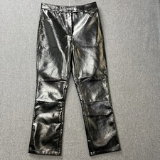 Topshop PVC trousers size 12