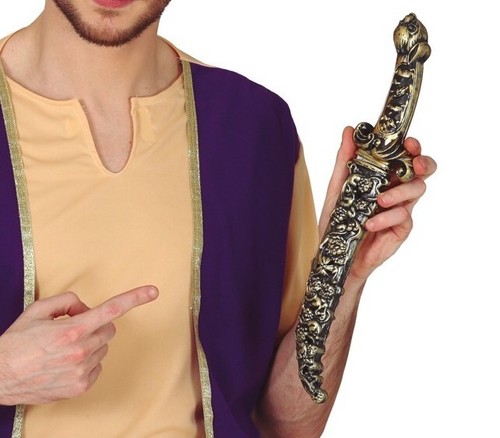 Small fancy dress - fancy, dagger