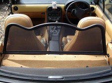 Wind deflector, black mesh windblocker V shape Mazda MX-5 Eunos MX5 mk1 mk2 NEW