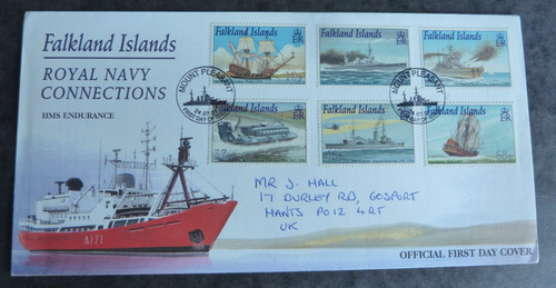 Falkland islands 2001 fdc - islands,