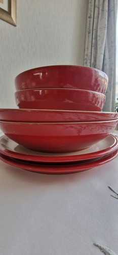 Denby bistro red piece - red,