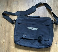 ASA Pilots Briefcase Flight Bag Shoulder/Hand Strap Used Good Condition Black