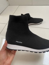 Prada stretch knit sock - stretch-knit,