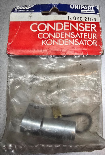 Unipart gsc 2104 condenser - unipart,