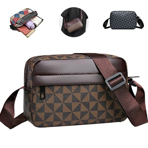 Men leather messenger - men's, bag