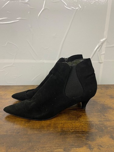 Next black suede pointed - next,