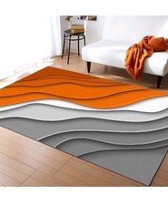 Orange gradient area rugs - area,
