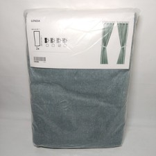 Ikea Lenda Blue Green Grey