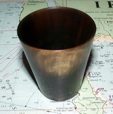 Old Fox Hunting Cow Horn