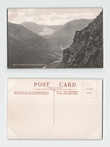 Postcard wast water from - postcard,