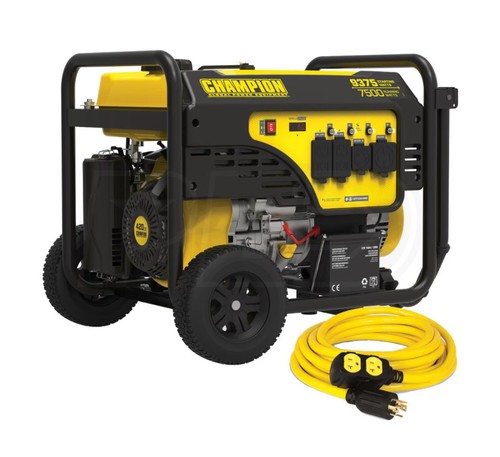 Champion 9375 7500 generator - champion, 9375/7500
