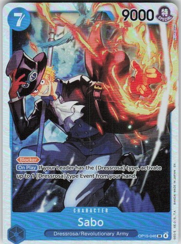 Foil sabo op15 - foil, rare