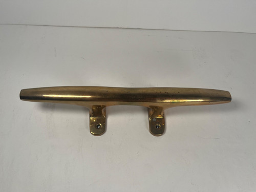 Brass boat cleat inch long - brass,