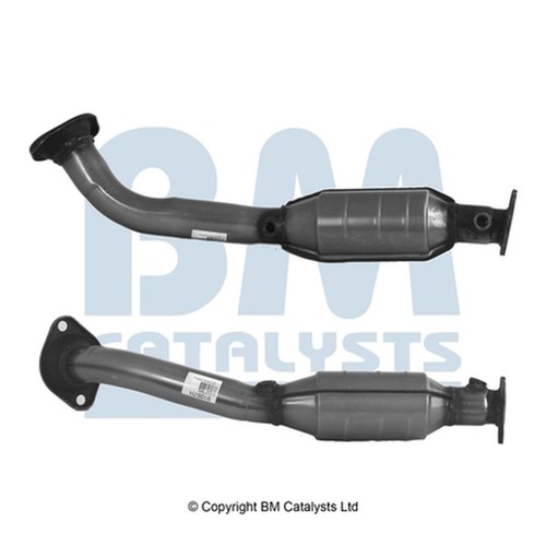 Catalytic converter fit kit - converter, +