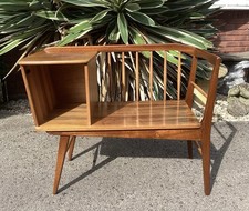 Vintage Chippy Heath Mid Century Telephone Table Seat Hall Table Retro