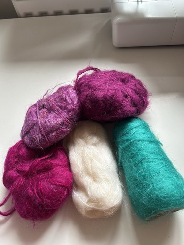 Job lot mohair - lot, yarn