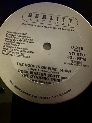 Rock master scott - &, the
