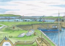 Burry Port Harbour - Greetings