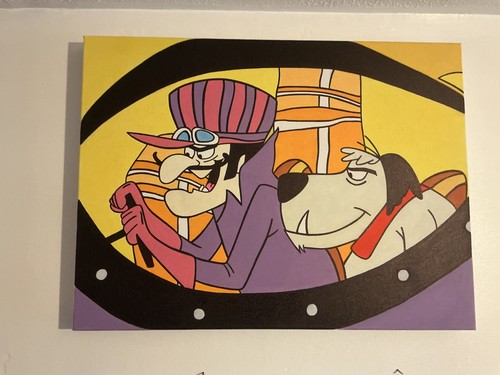Wacky races oil painting x - races, 24