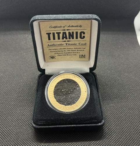 Authentic rms titanic coal - rms,