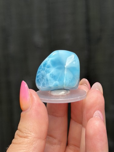 Larimar aaa grade tumbled - aaa,