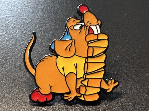 Gus the mouse enamel pin - the,